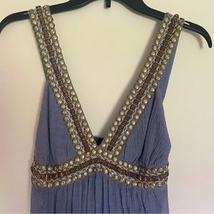 Tibi beaded maxi dress